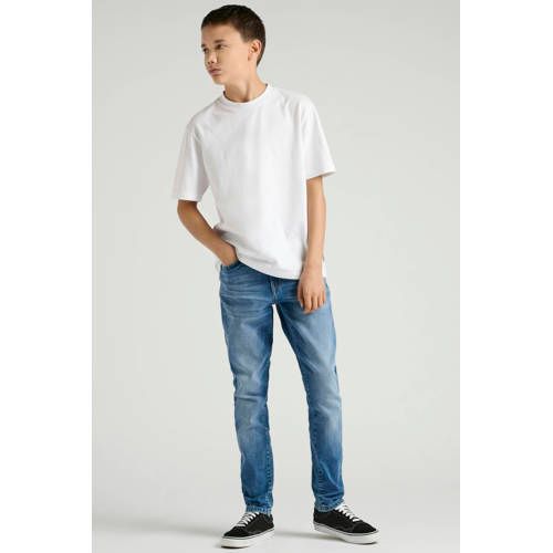 ONLY & SONS JUNIOR relaxed tapered jeans medium blue denim