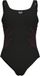 Arena Dames Badpak Isa Squared Back C Cup Zwart Fairy Rose