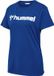 Hummel T-shirt femme coupe normale stretch col rond logo sportshirt