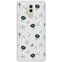 Huawei Mate 20 Lite Garden Flowers Beschermende Siliconen Case