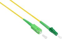 Alcasa Glasvezelkabel LW-S902LASA LC naar SC FTTH 2 m Geel