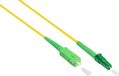 Alcasa Glasvezelkabel LW-S902LASA LC naar SC FTTH 2 m Geel