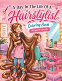 A Day In The Life Of A Hairstylist Coloring Book