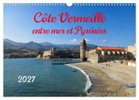 Côte CALVENDO Côte Vermeille entre mer et Pyrénées (Calendrier mural 2027 DIN A3 vertical)