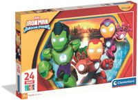Clementoni Puzzel 24 Stukjes Ironman and his Awesome Friends Kinderpuzzel