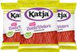 Katja Zoete Veters Aardbei - 3 x 125 gr - Voordeelverpakking