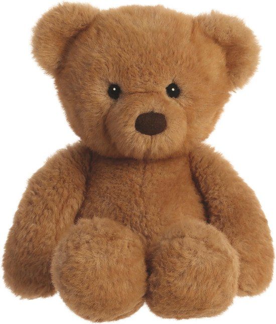 Pluche teddybeer 33 cm - Bruin - Aurora Archie Junior