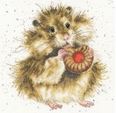 Bothy Threads Borduurpakket Pluizige Hamster