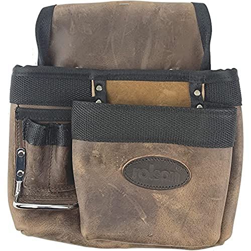 Rolson 68862 Single Leather Tool Bag