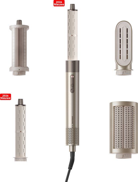 Dreame Airstyle Shine - 5-in-1 Föhn- en Stylingsysteem - 1200W - Goud