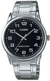 Casio MTP-V001D-7BUDF Herenhorloge - Zilver/Zwart