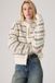 Levi's Charlotte gilet à col rond - Femme - XS - Blanc / Claire Fairisle Egret