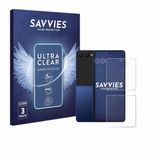 Savvies Screenprotector voor Samsung Galaxy Z Flip 7 (Voor+Camera) - Folie Beschermfolie transparant 6 Stuks