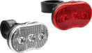 Enzo Benson Fietslamp LED set - 2-delig - wit en rood
