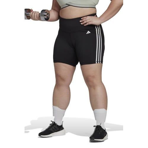 adidas Performance Plus Size Sport Short - Black/White