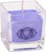 Phoenix Import Mani Bhadra Koolzaadwas ecologische geurkaars 6e chakra (6x6x6 cm)