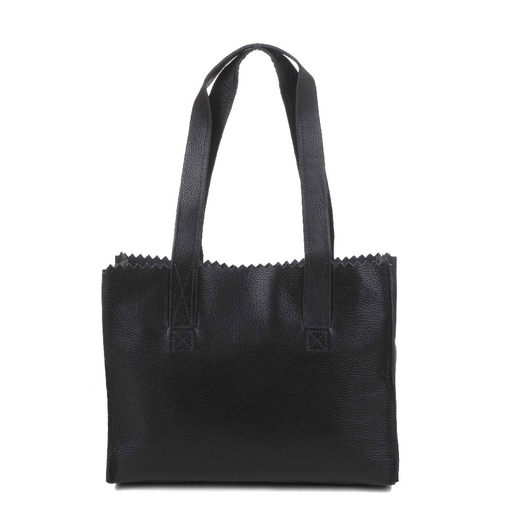 MYOMY MY PAPER BAG Handbag Zip Rambler Black