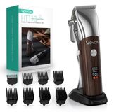 Tondeuse à barbe - Sans fil - 5500 et 6500 RPM - Station de recharge avec écran LED