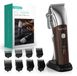 Tondeuse à barbe - Sans fil - 5500 et 6500 RPM - Station de recharge avec écran LED