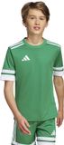Adidas Squadra 25 T-shirt Met Korte Mouwen Groen 9-10 Years Kinderen
