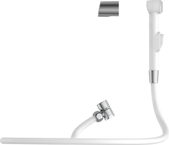 EISL Wastafelhanddoucheset - Wit - Rond - Handdouche