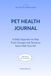 Pet Health Journal
