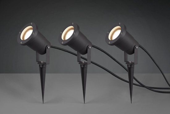 TRIO UBANGI - Outdoor Spot - Anthracite - 3x GU10 - IP65