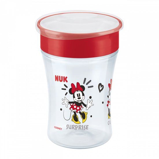NUK Magic 360° babybeker Minnie 230ml - Oefenbeker