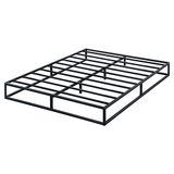 Olee Sleep 22 cm, modern metalen platformbedframe, bed, metalen frame, stalen lattenbodem, matrasframe, geen boxspring nodig, 160 x 200 cm, queensize, zwart