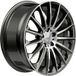 WHEELWORLD WH39 dark gunmetal full painted with full machined lip 9.5Jx22 5x112 ET42
