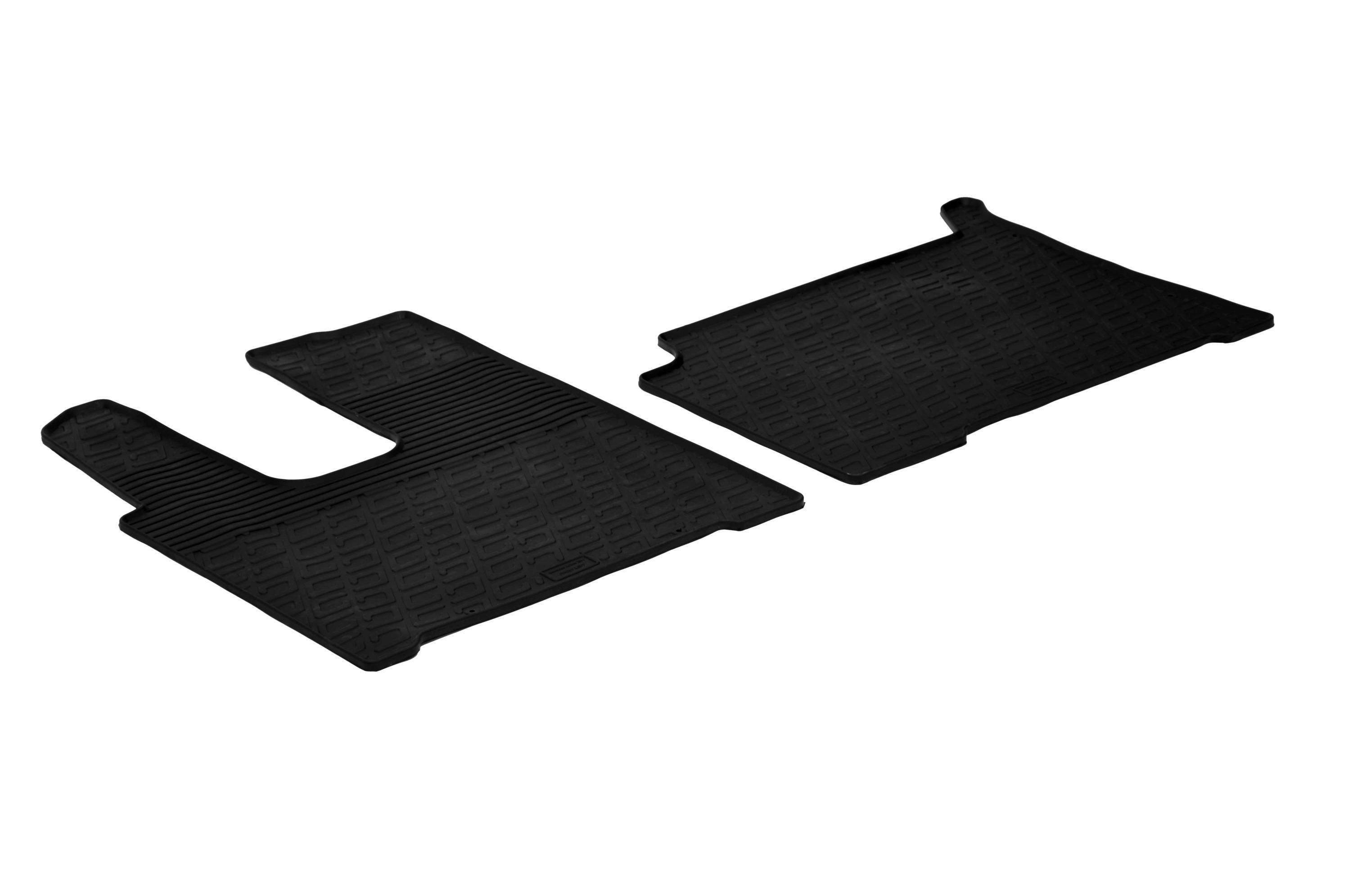 Rubbermatten passend voor Mercedes Actros 2012- (G-Design 2-delig)
