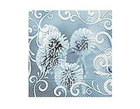 SERV.LUNCH FROZEN THISTLE 33x33cm. -20u.-