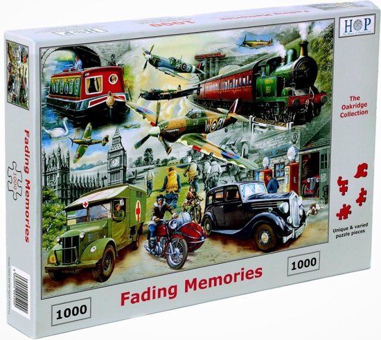 House of Puzzles Fading Memories 1000 Piece Jigsaw Puzzle
