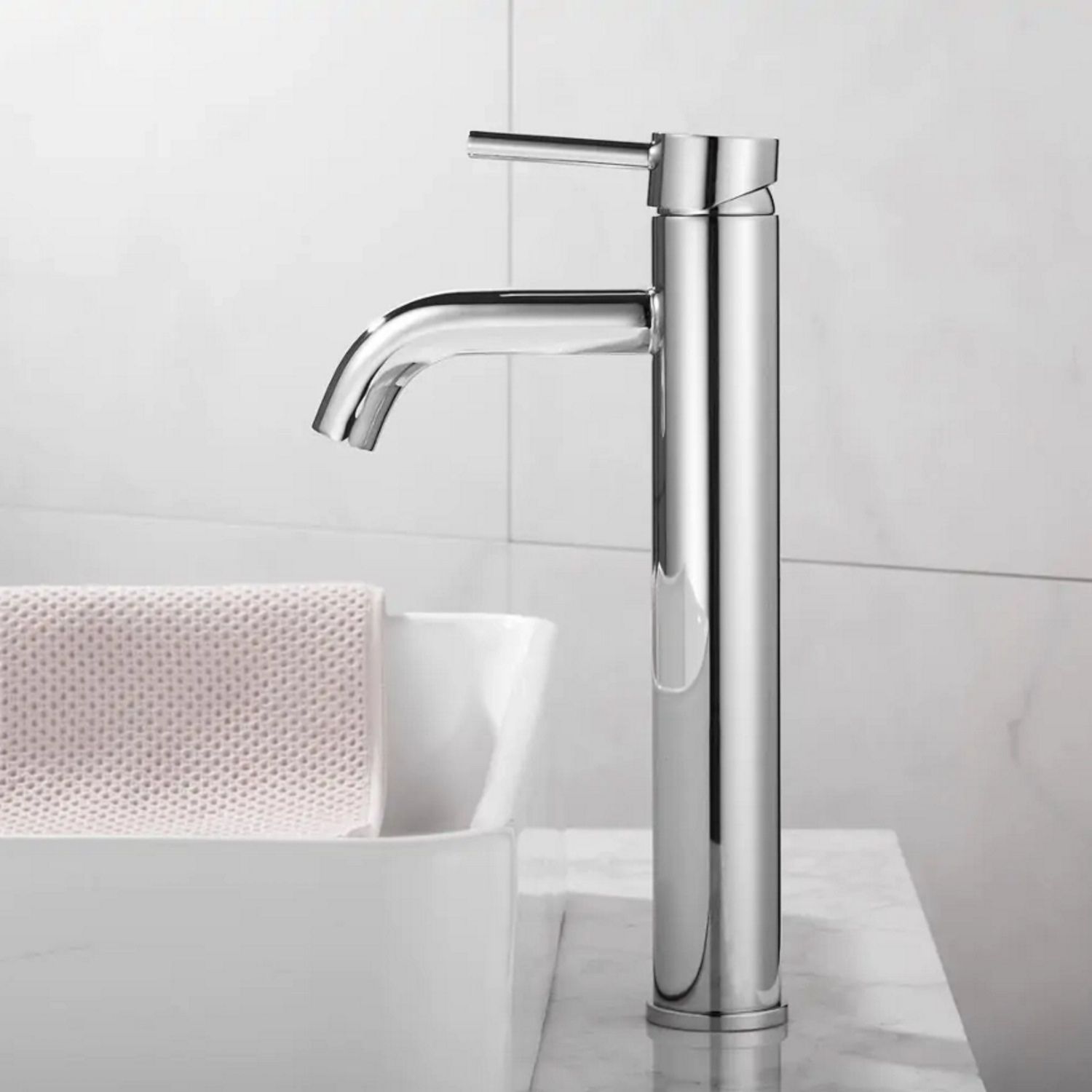 Boss & Wessing Plus Wastafelkraan 30.5 cm Chroom