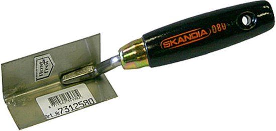 Hortus Skandia Binnenhoektroffel RVS - 80 mm