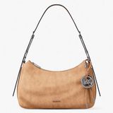 Michael Kors Nolita Medium Bruin Leer Schoudertas