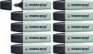 STABILO BOSS ORIGINAL Markeerstift NatureColors Aarde Groen Doos 10 stuks