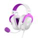 Havit H2002d Casque Filaire Bandeau Gaming Violet, Blanc