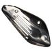 Piaggio Warmteschild Uitlaatkap Chroom 1A007191