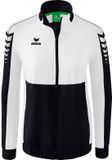 Erima Six Wings Presentatiejack Dames - Zwart / Wit | Maat: 38