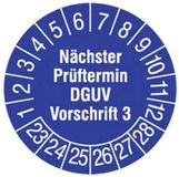 HT Instruments 2002270 Prüfplaketten 30mm Veiligheidscontrolestickers Veiligheidstestplaatjes 30mm 1 stuk(s)