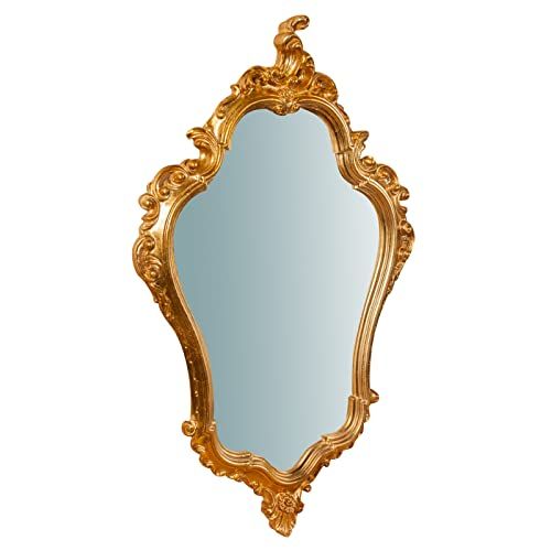 BISCOTTINI INTERNATIONAL ART TRADING Shabby Chic wandspiegel 91 x 55 cm | Decoratieve wandspiegel | Ingangspiegel