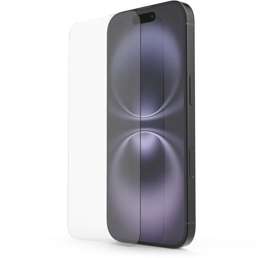 Hama screenprotector geschikt voor iPhone 16 - Clear protect - Met montagehulp