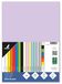 Kangaro - 100 vellen letterpapier pastel Lilla - A4-formaat - 120 g/m² - FSC mix