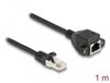 Delock RJ50 Extension Cable male to female S/FTP 1 m black