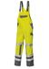 BP 2011 845 broek 50% katoen, 50% polyester warngeel/donkergrijs, maat 50N