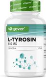Vit4ever L-Tyrosine - 365 veganistische capsules - 1300 mg per dagelijkse portie