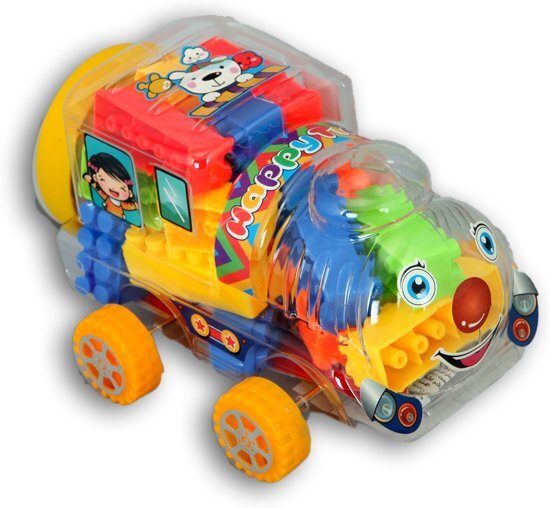 Jono Toys Blokken In Auto 21-stuks 16 Cm