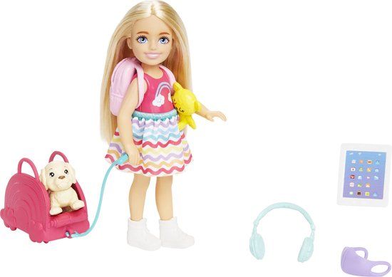 Barbie Dreamhouse Adventures HJY17 Chelsea Barbiepop en Accessoires