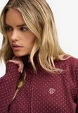 Superdry Polka Dot Track Top Coupe décontractée Femme Rouge